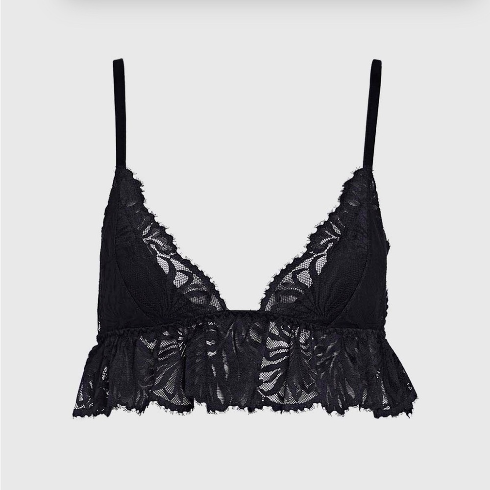 La SENZA Black Lace Bralette